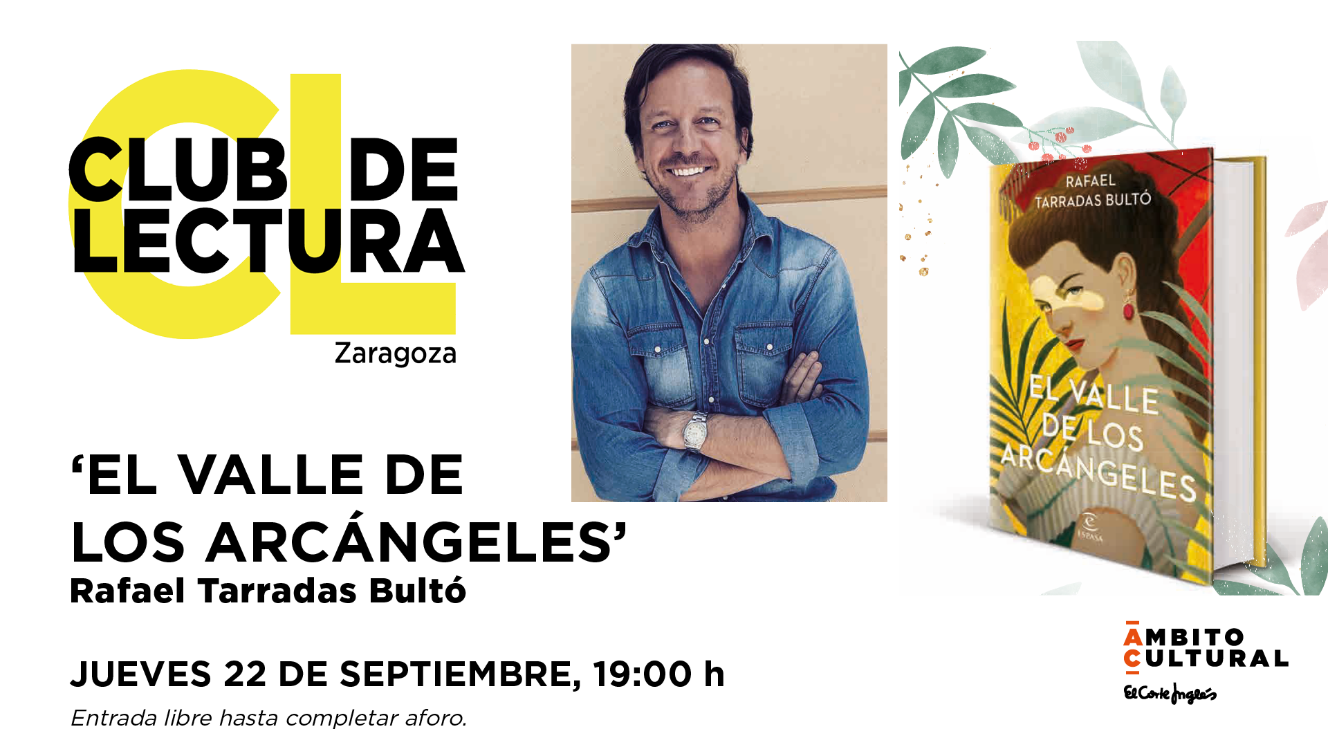 CLUB DE LECTURA CON RAFAEL TARRADAS BULTÓ
